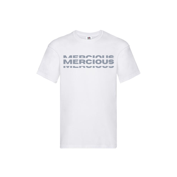 Light grey "MERCIOUS" T Shirt